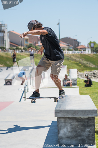 Image of Pedro Roseiro during the DC Skate Challenge