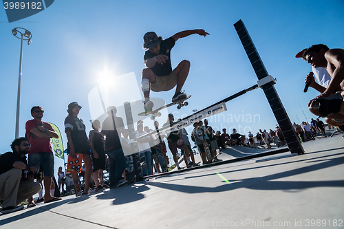 Image of Pedro Roseiro during the DC Skate Challenge