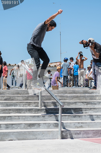 Image of Duarte Pombo during the DC Skate Challenge