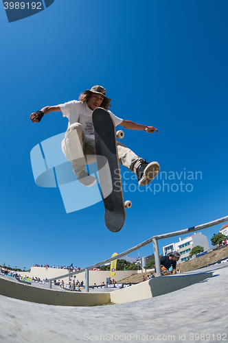 Image of Pedro Fangueiro during the DC Skate Challenge