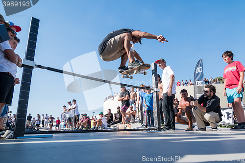 Image of Pedro Roseiro during the DC Skate Challenge