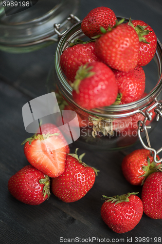 Image of Fresh ripe strawberry