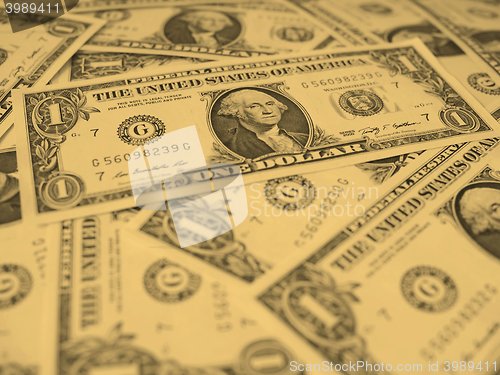 Image of Dollar notes 1 Dollar - vintage