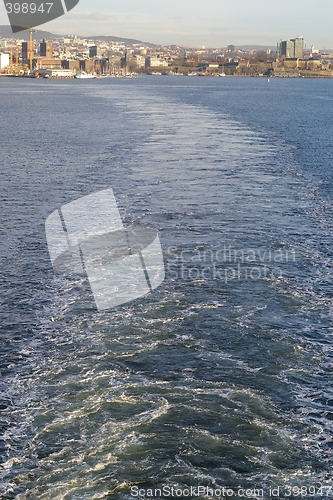 Image of Ship leaving Oslo