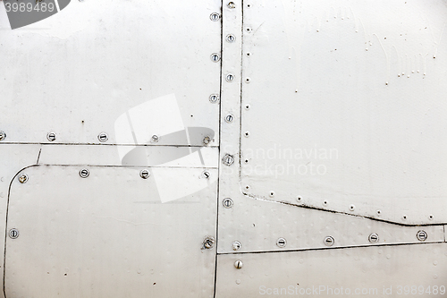 Image of Aircraft metal cladding