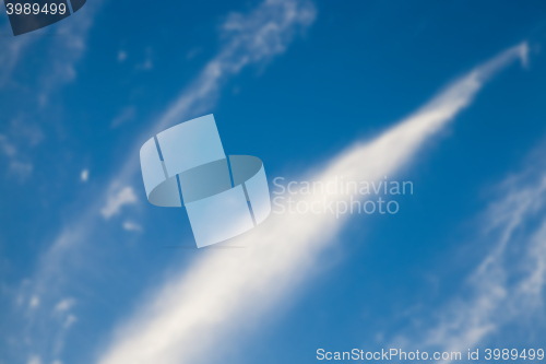 Image of clouds in the sky