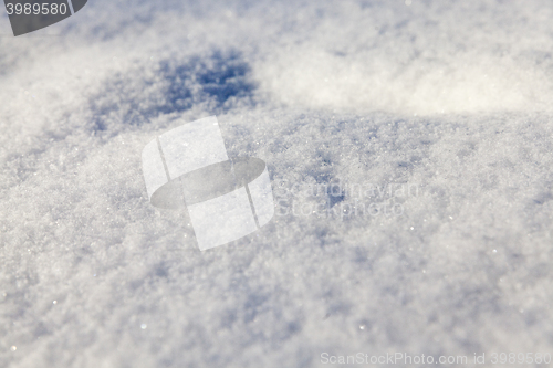 Image of snow on the ground