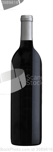 Image of red wine isolated