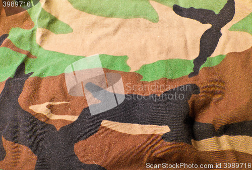 Image of millitary jacket close-up