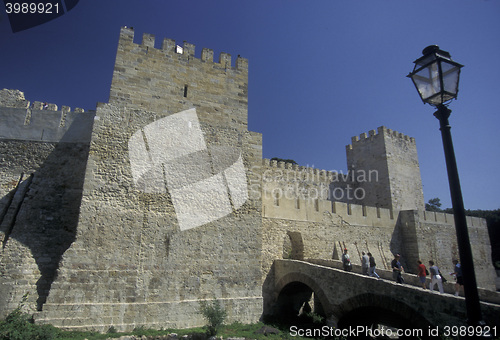 Image of EUROPE PORTUGAL LISBON BAIXA CASTELO