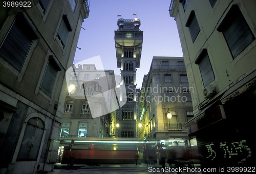 Image of EUROPE PORTUGAL LISBON ELEVADOR DE SANTA JUSTA