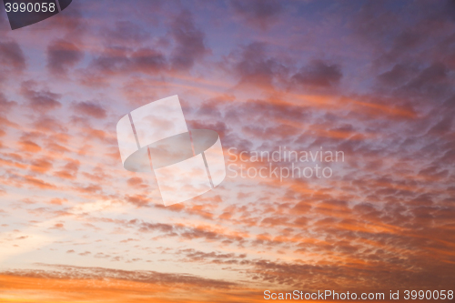 Image of sky with clouds