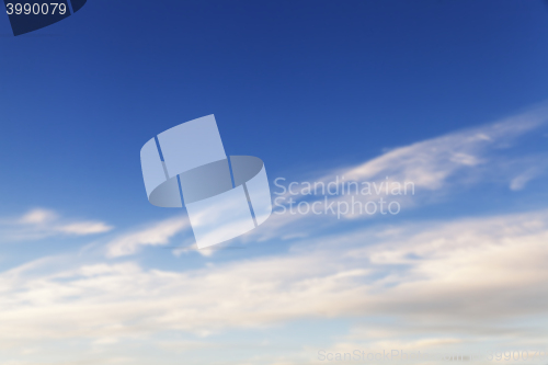 Image of clouds in the sky