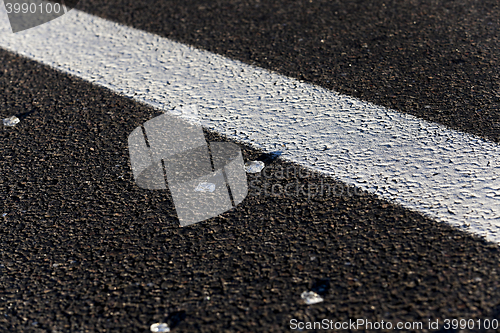 Image of glass on the pavement