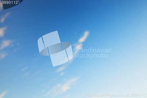 Image of clouds in the sky