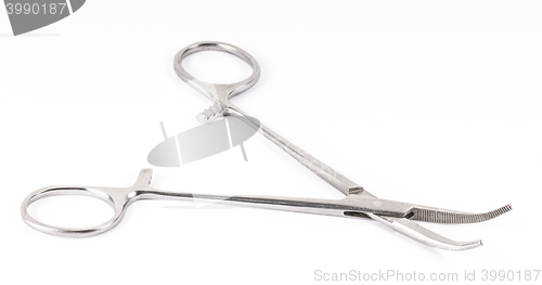 Image of surgical clamps