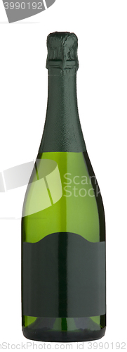 Image of Bottle of champagne isolated 