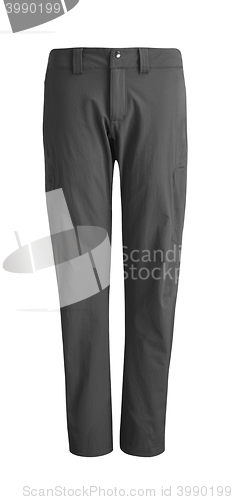 Image of Black pants. Front view