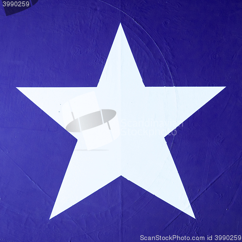 Image of Star symbol on an old warplane