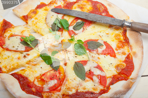 Image of Italian pizza Margherita