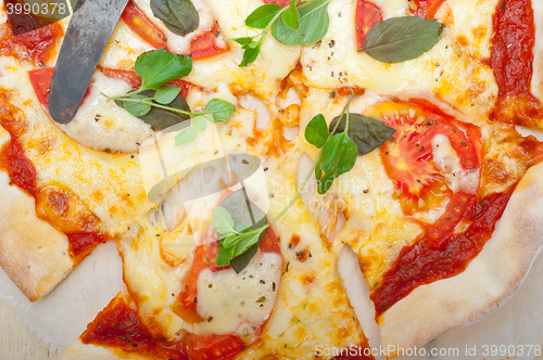 Image of Italian pizza Margherita