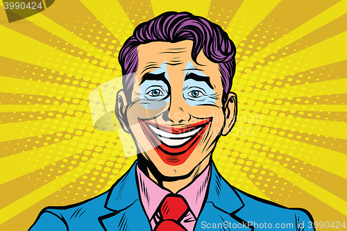 Image of Clown smile joker face