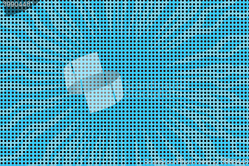 Image of Blue pop art retro comic book halftone background