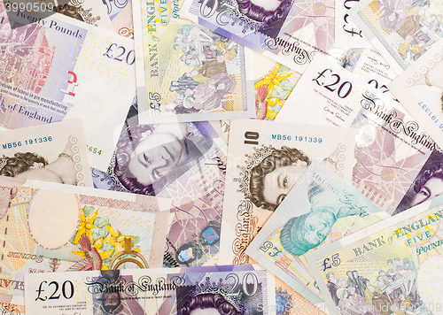 Image of Pound currency background