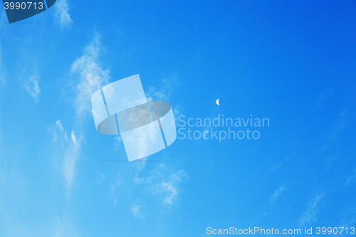 Image of photographed the sky with clouds