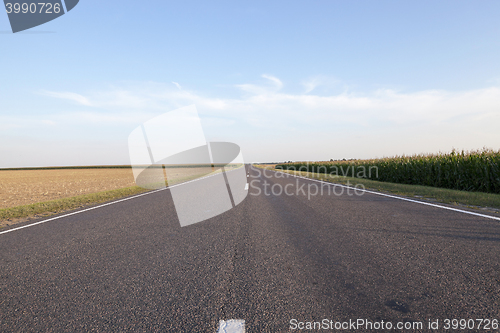 Image of small paved road