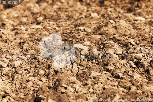 Image of plowed land for cereal