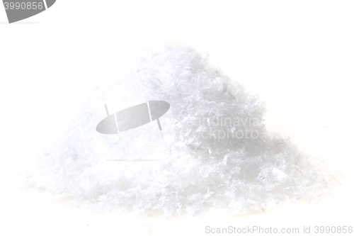 Image of fresh snow isolated