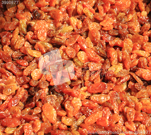 Image of raisins (dried grapes) background