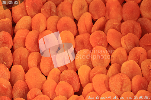 Image of dried apricots background