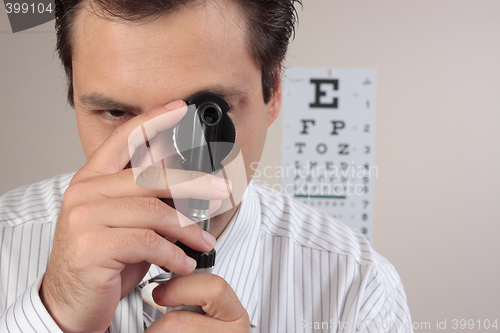 Image of Optometrist or ophthalmic surgeon