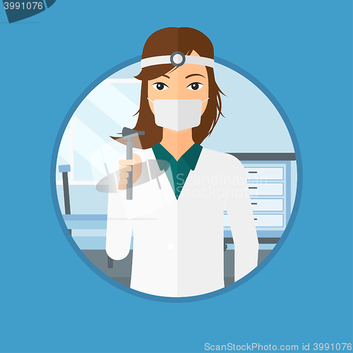 Image of Ear nose throat doctor.