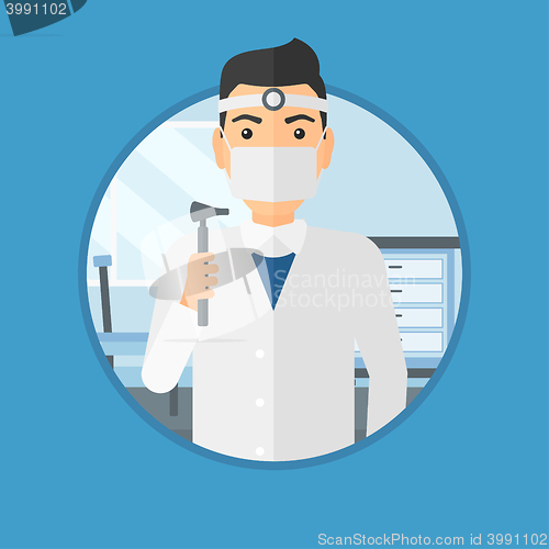 Image of Ear nose throat doctor.