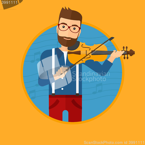 Image of Man playing violin.