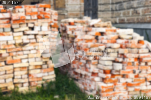 Image of Old brick wall