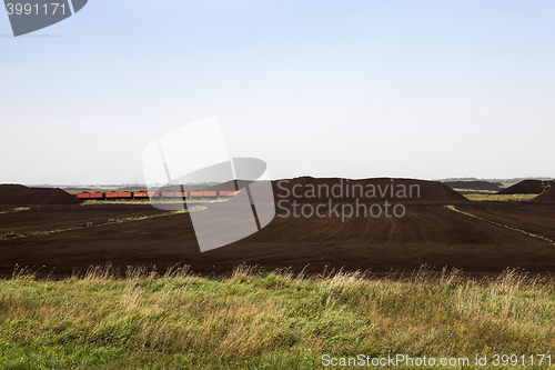 Image of extraction of peat