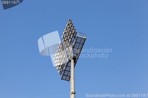 Image of The stadium lighting