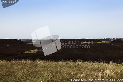 Image of extraction of peat