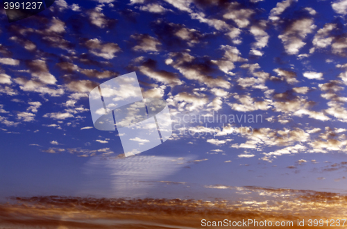 Image of sky with clouds