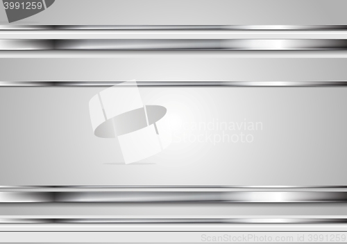 Image of Minimal abstract technology metallic background