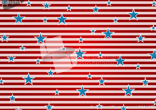 Image of Presidents Day abstract USA flag colors background