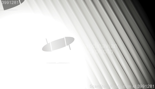 Image of Abstract smooth grey striped background