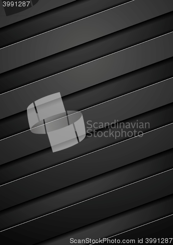 Image of Black tech corporate stripes background
