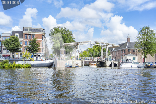 Image of Amsterdam by boat