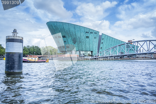 Image of Amsterdam by boat