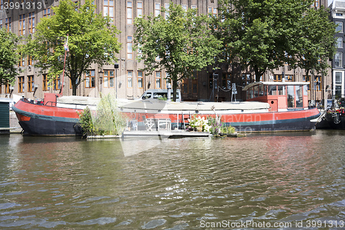 Image of Amsterdam by boat